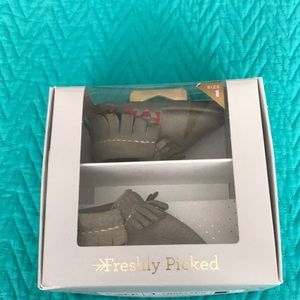 Freshly picked moccasin coyote